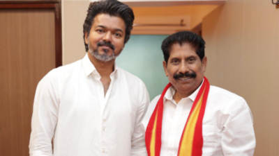 Vijay appoints former minister Ku Pa Krishnan as chairman of Tamil Nadu Urban Habitat Development Board
