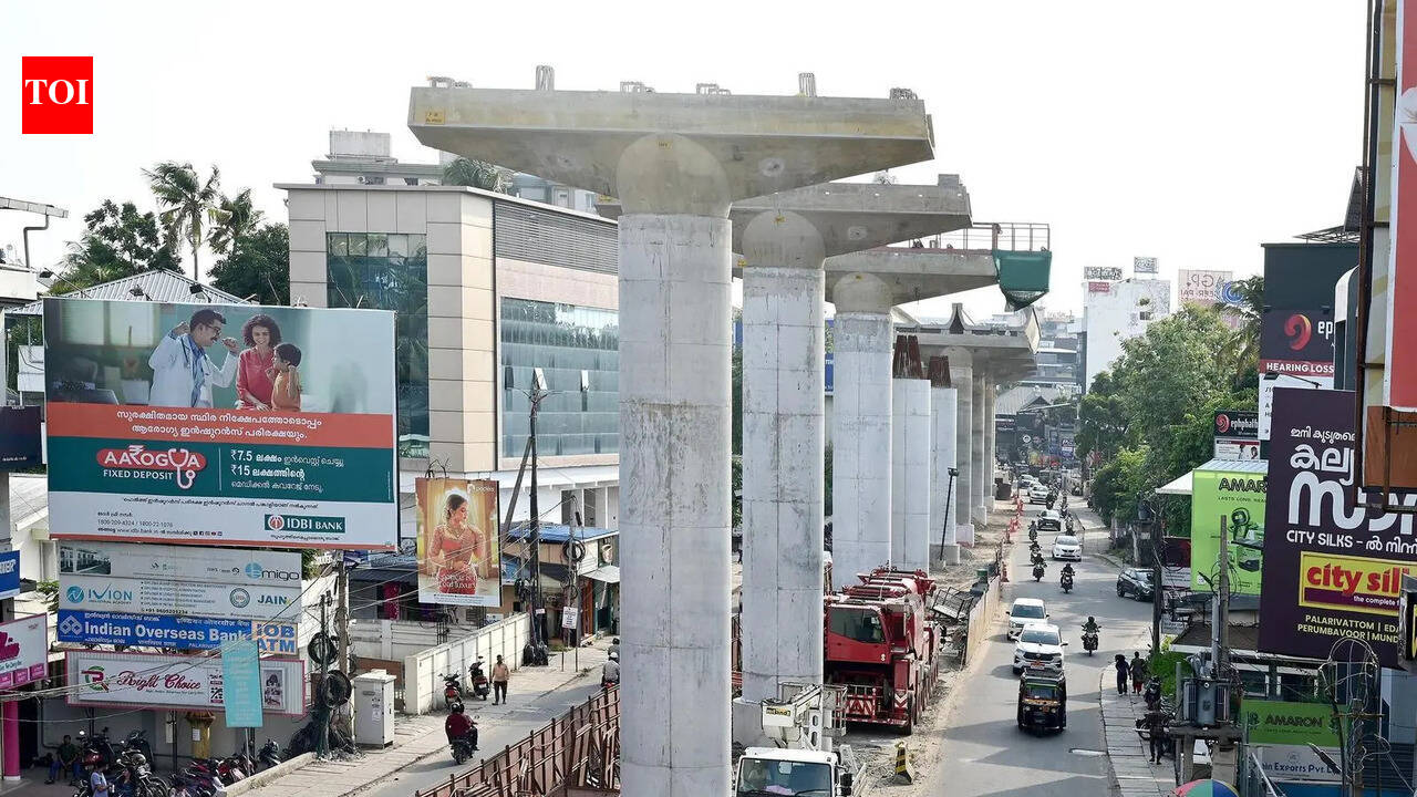 KMRL suspends high-risk works, issues memo to contractor after woman injured during metro construction works