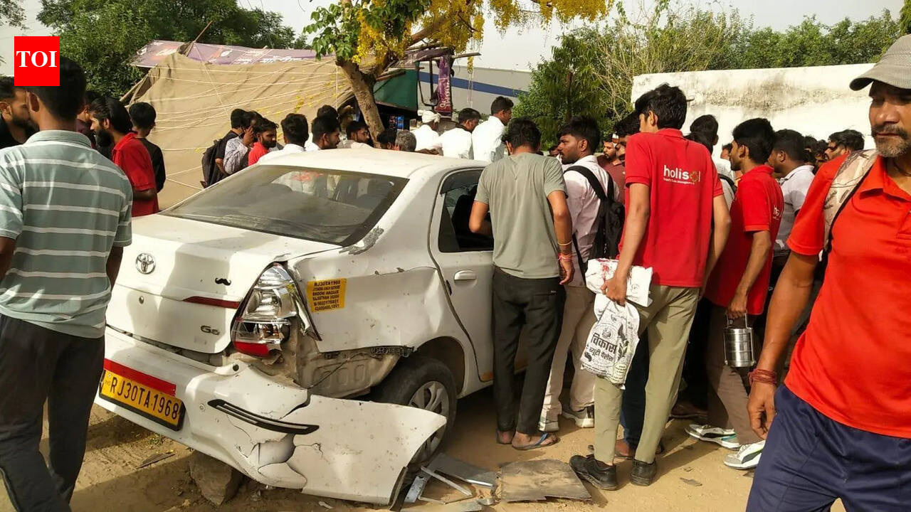 One killed, 2 hurt as speeding taxi crashes into tea stall on Jaipur highway