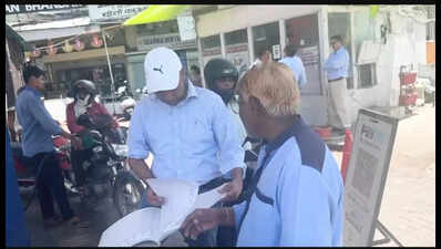 Over 100 petrol pumps in Jaipur face action over short fuel delivery