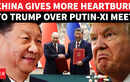 'Putin Matters': China Reaffirms Close Ties With Russia Days After Trump's Visit