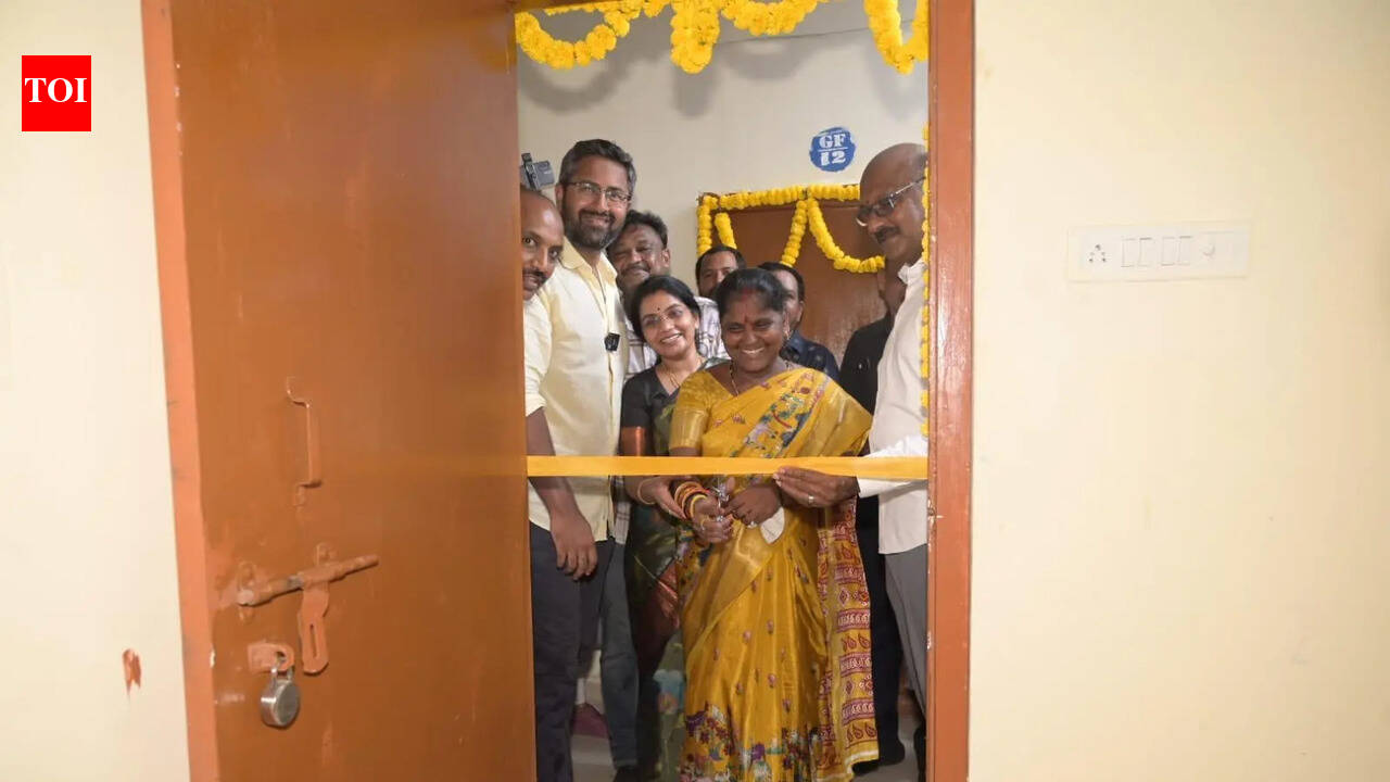 Vizag MP distributes TIDCO house keys in the West constituency