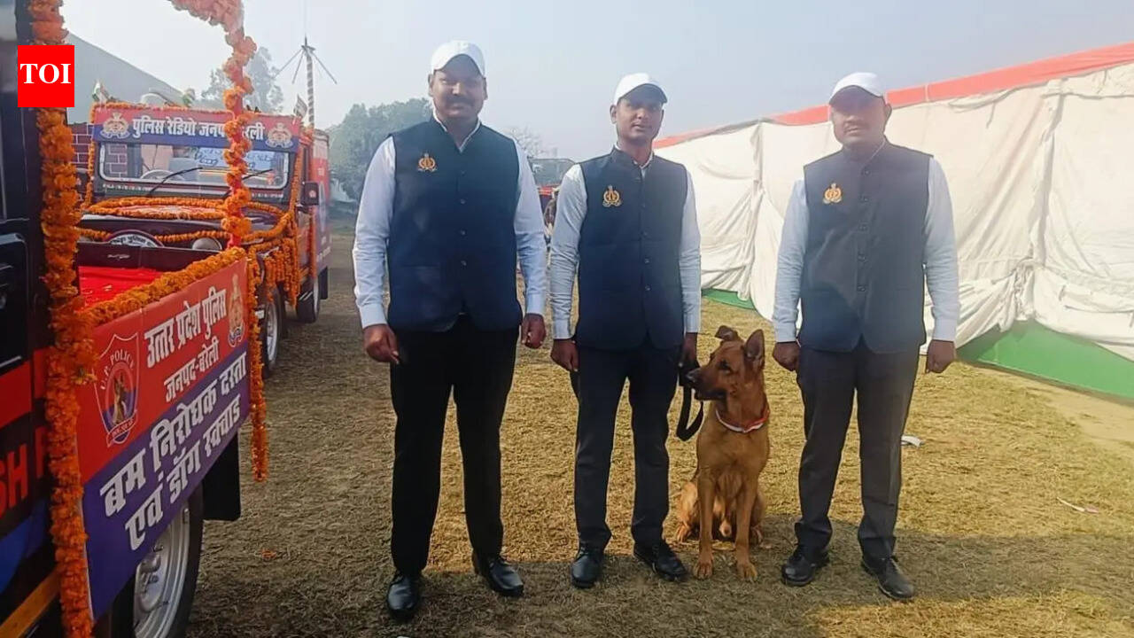 ‘Inspector Pheng’, the canine cop who helped nab serial killer gets teary farewell in Bareilly