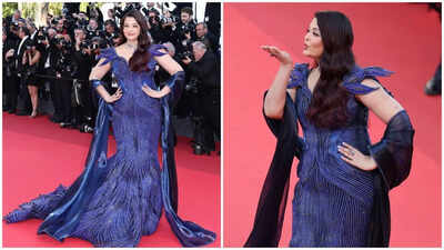Aishwarya Rai Bachchan owns the Cannes 2026 red carpet like a queen, reunites with Eva Longoria; fans call her ‘shutterbugs favourite’