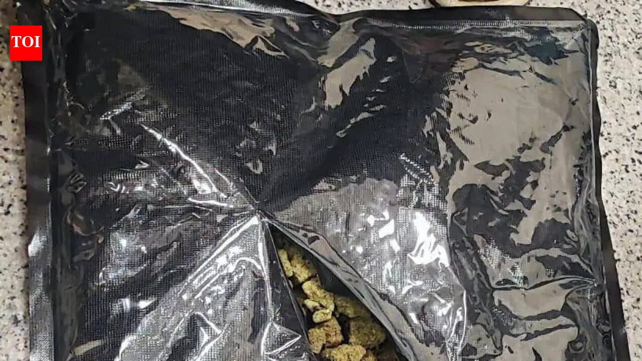 1 held with ganja worth ₹3.5cr at RGIA