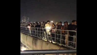 Outages hit 8 substations, Gurgaon goes dark, metro operations affected