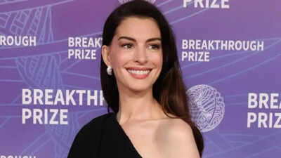 Anne Hathaway talks about her early onset of cataract: 'I was half blind for 10 years'