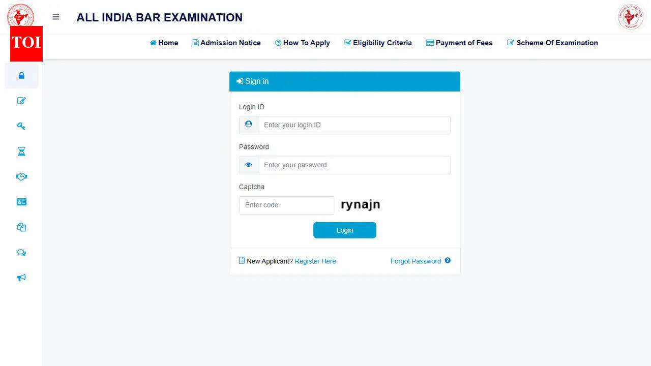 BCI issues AIBE 21 admit card 2026 at allindiabarexamination.com; candidates can download hall tickets here