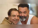 Bobby Deol breaks down recalling papa Dharmendra