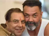 Bobby Deol breaks down recalling papa Dharmendra