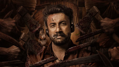  Satyadev keeps calm pose amid chaos in striking first look