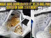 &lsquo;Mice might have crawled over it&rsquo;: Rs 20 bhel puri served on bank statement? Viral post leaves internet disgusted over privacy and hygiene nightmare
