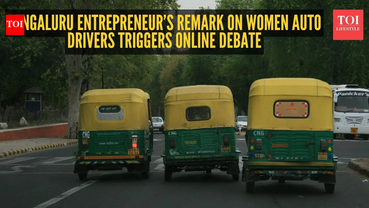 Bengaluru entrepreneur’s remark on women auto drivers triggers online debate