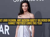Amy Jackson just floated into Cannes looking like a modern-day silver goddess
