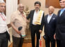 Thalapathy Vijay receives signed bat from Virat Kohli