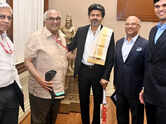 Thalapathy Vijay receives signed bat from Virat Kohli