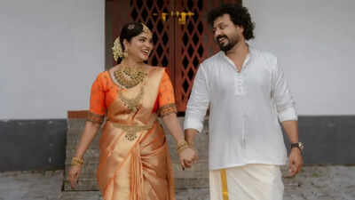 TV stars Jishin Mohan and Ameya get married