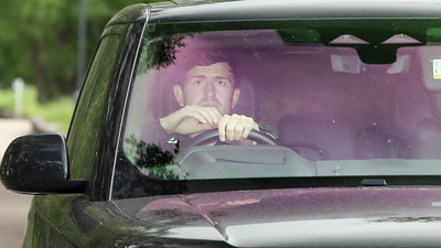 Harry Maguire looks devastated after Thomas Tuchel snubs Manchester United star from England FIFA World Cup squad