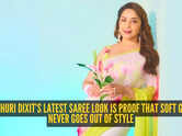 One dreamy yellow saree and Madhuri Dixit reminding everyone why she is iconic