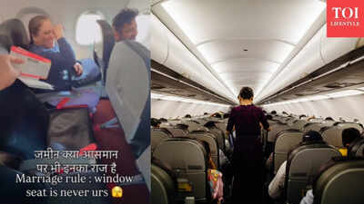  Husband complains about stolen window seat on flight — air hostess uncovers hilarious truth