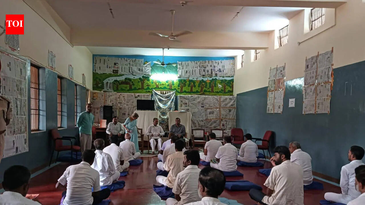 Silence behind bars: 24 central prison inmates in Bengaluru turn to Vipassana for transformation