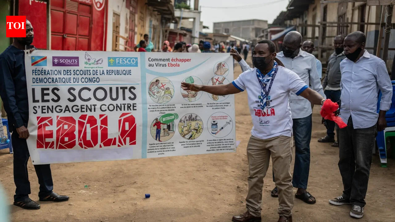 Ebola treatment tent set ablaze again in eastern Congo with 18 suspected cases escaping