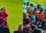 Ugly scenes! Fans misbehave with cheerleaders; police intervene - Watch