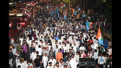 Students, parents join protest in Hyderabad over NEET paper leak, seek transparent probe