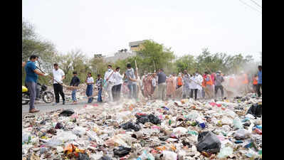 MC launches sanitation drive from Sec-20 cremation ground to Kundi