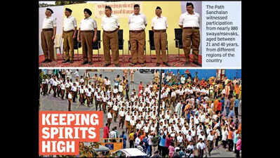 Discipline On Display: RSS Conducts Path Sanchalan