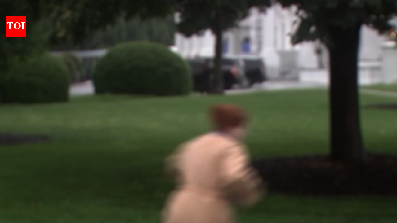 White House gunfire scare: Footage shows journalists running for shelter