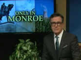 Stephen Colbert returns to TV hosting with &lsquo;Only in Monroe&rsquo; one day after signing off &lsquo;The Late Show; says, &lsquo;It&rsquo;s been an excruciating 23 hours&rsquo;