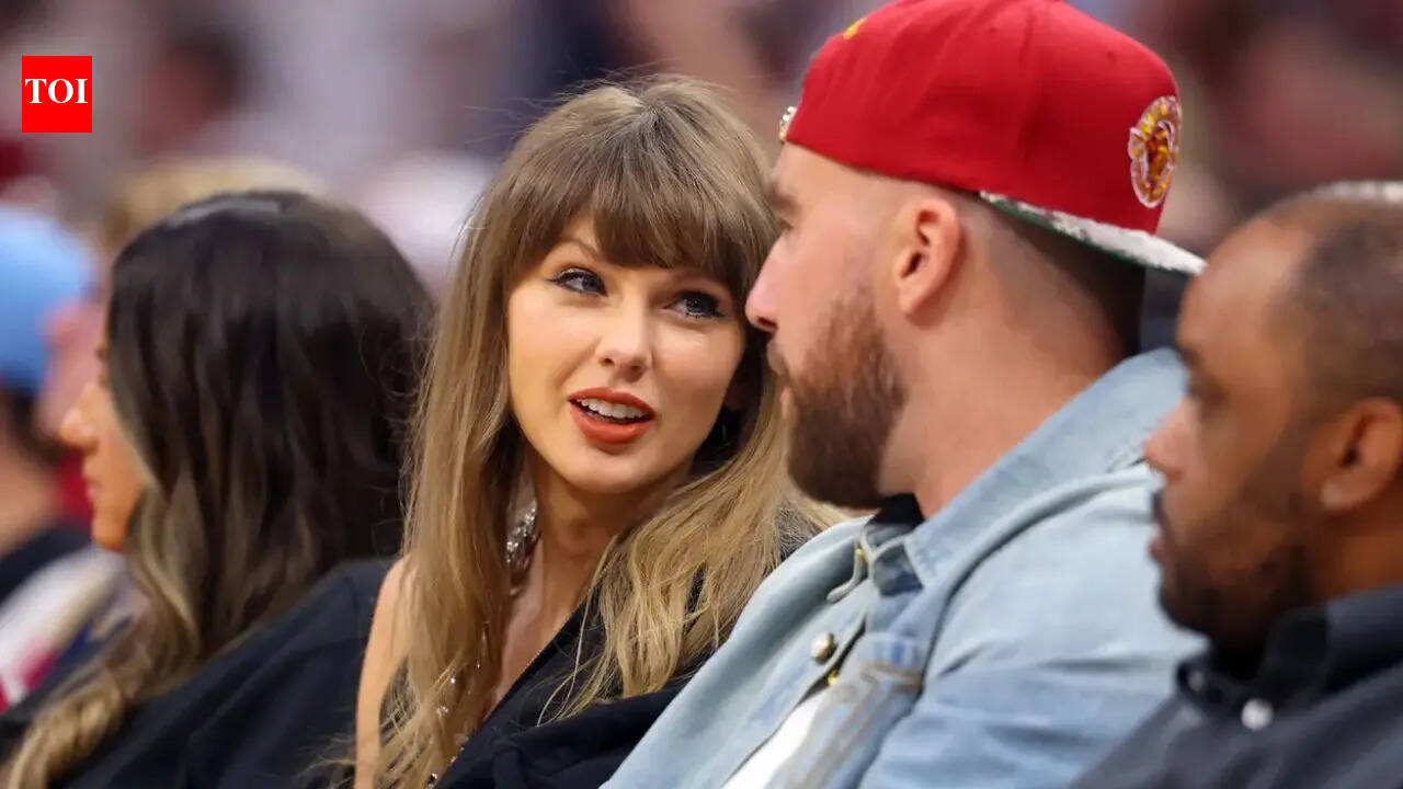 Taylor Swift and Travis Kelce turn Cavaliers game into glamorous date night with surprise courtside appearance in Cleveland