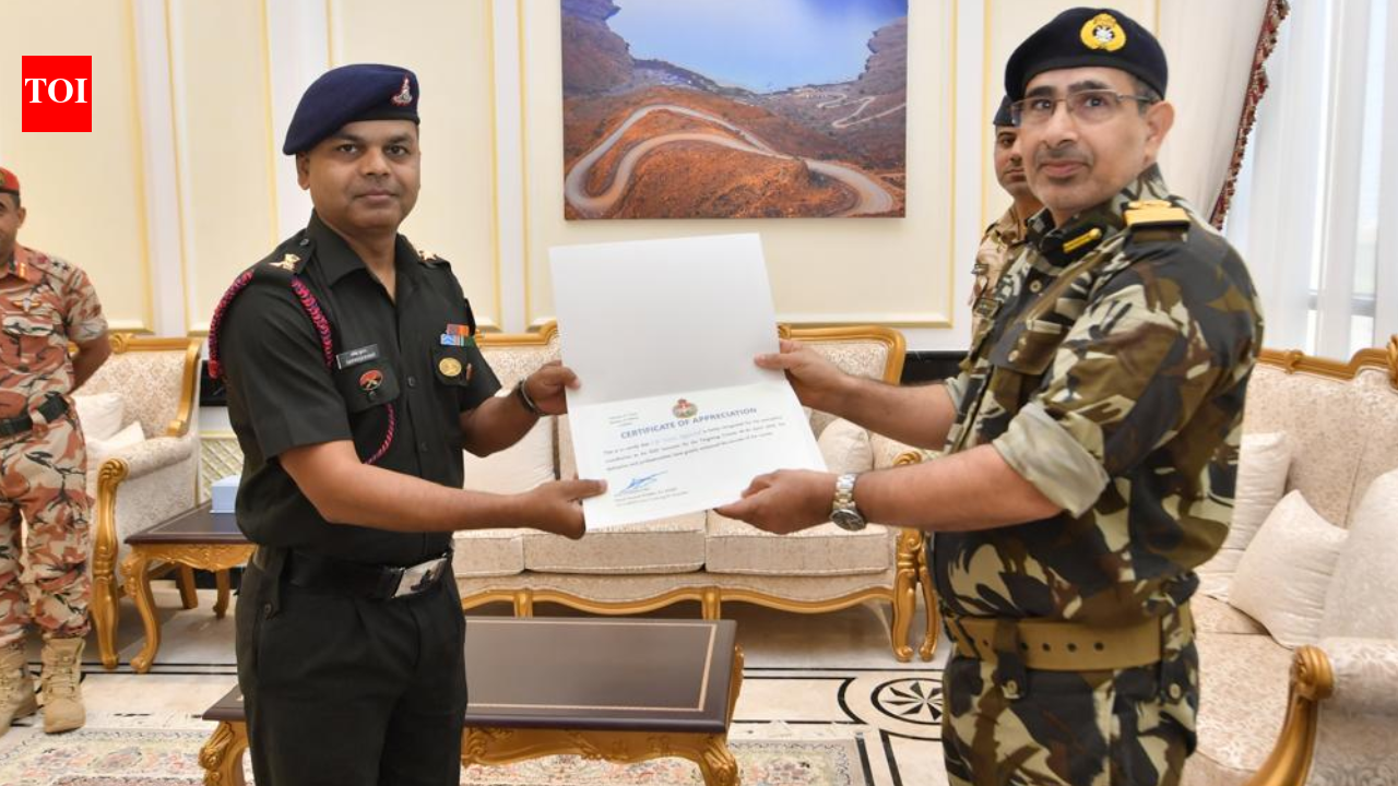 Defence partnership: India conducts specialised military training for Oman forces