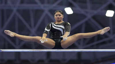 Pranati Nayak clinches vault silver at FIG World Challenge Cup