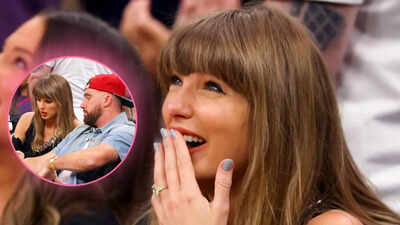 Travis Kelce makes Taylor Swift laugh during  romantic date night at NBA game: Here's what we know about his cute antic