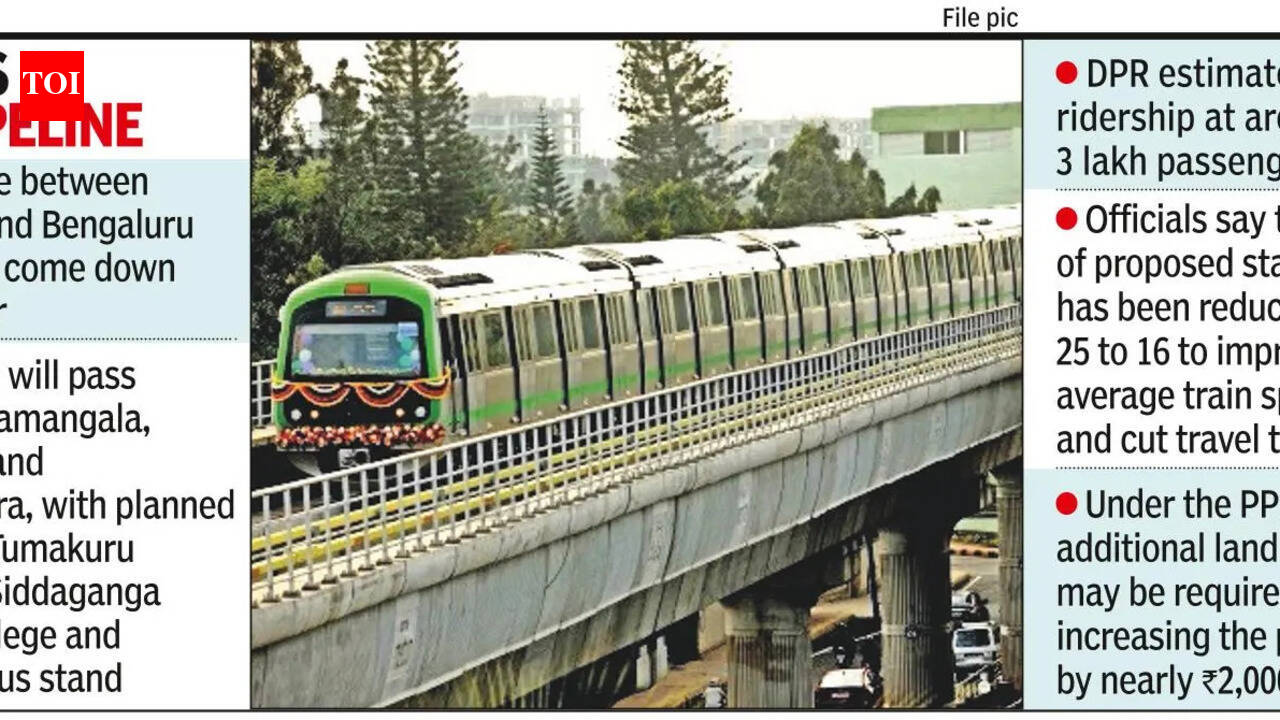 ₹18k cr &amp; 16 stns: K'taka's 1st inter-dist Metro takes shape
