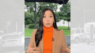 Video captures terrifying moment journalist ducks as gunfire erupts near White House - Watch