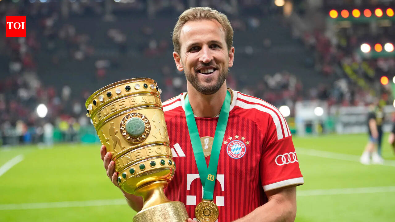 Kane's hat-trick in DFB Pokal final powers Bayern to domestic double