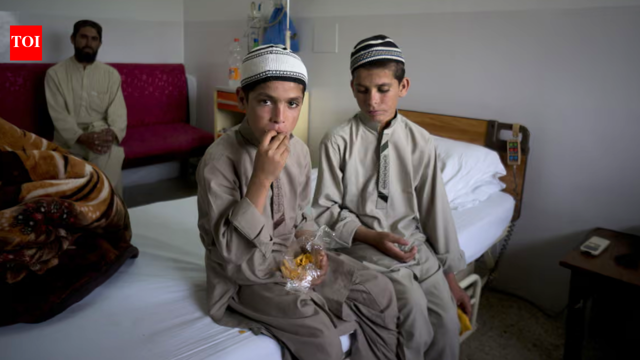 Pakistan’s ‘solar kids’: Two brothers who collapse after sunset and can only move or talk during the day