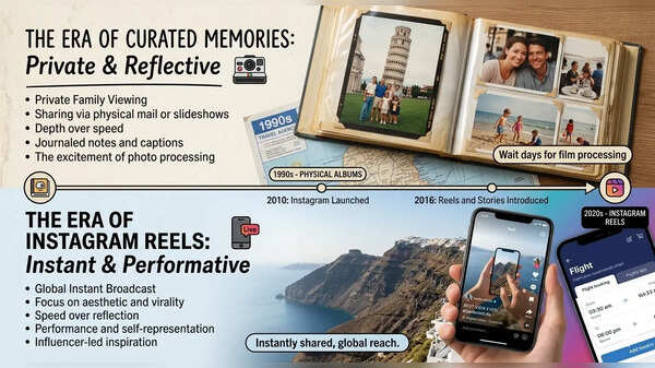 From family albums to &lsquo;Instagram reels&rsquo;: How social media completely changed the way we travel
