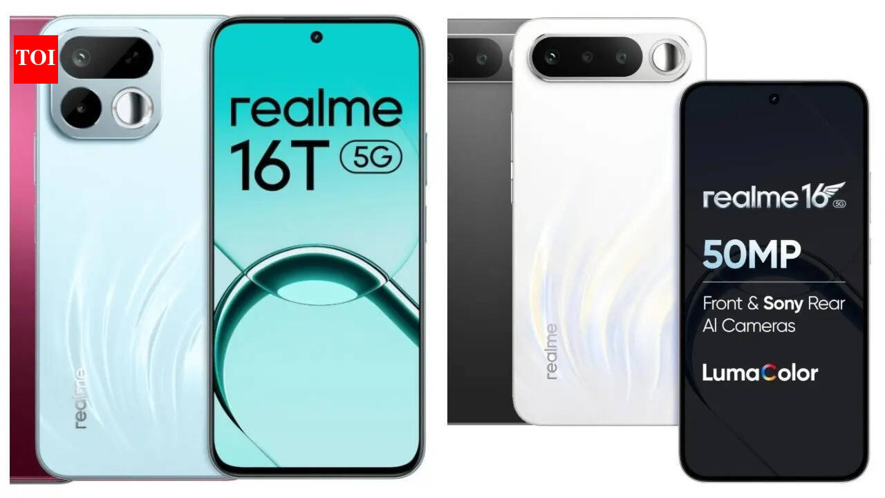 Realme 16T vs Realme 16: Here’s how the two Realme smartphones compare