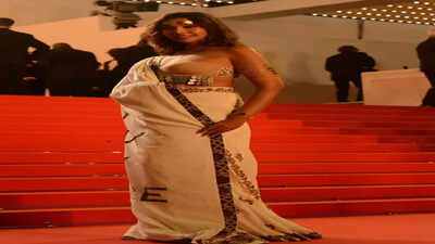 ‘War’ and ‘Padmaavat’ actress Anupria Goenka’s Cannes look carries a strong social message
