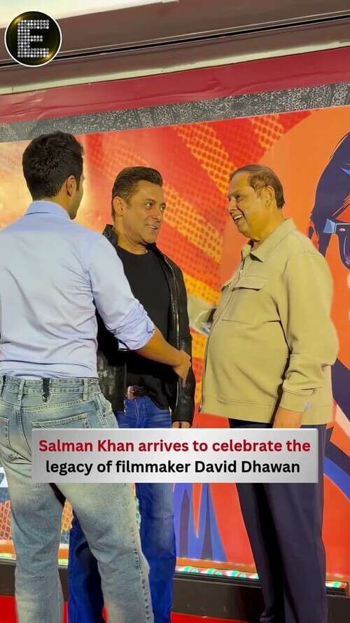 Salman Khan Joins David And Varun Dhawan For Special Celebration