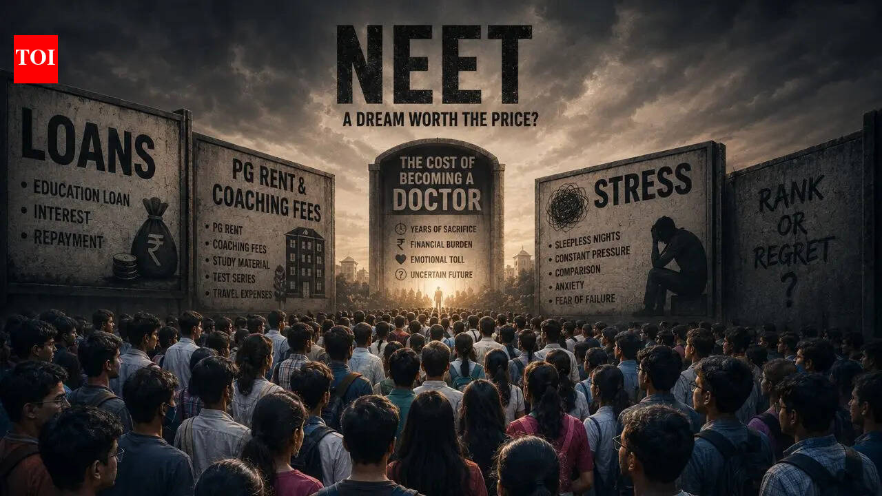 Loans, PG rent &amp; coaching fees: The crushing cost of NEET-UG 2026