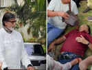 Big B&rsquo;s Sunday darshan outside Jalsa turns chaotic after fan faints