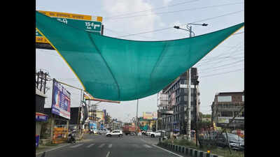 Heat relief initiative: Dhanbad installs shade nets at busy intersections; aims to protect commuters from extreme temperatures