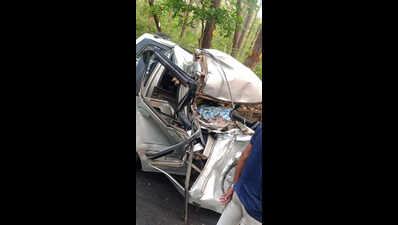5yo among 4 hurt in car-truck collision in Pilibhit