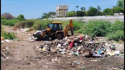 Madurai corporation begins drive to clear waste on Vaigai