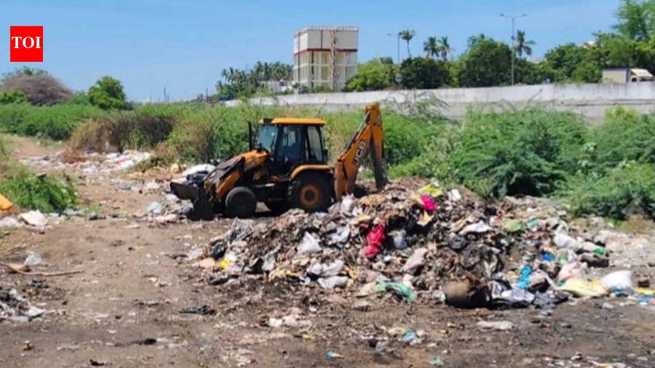 Madurai corporation begins drive to clear waste on Vaigai